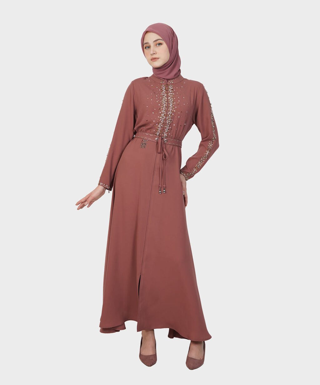 Hikmat-Abaya-A3015-Pink-1