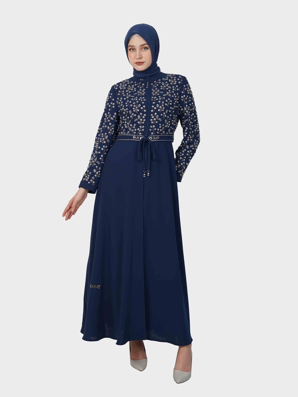 Hikmat-Abaya-A3019-Navy-1