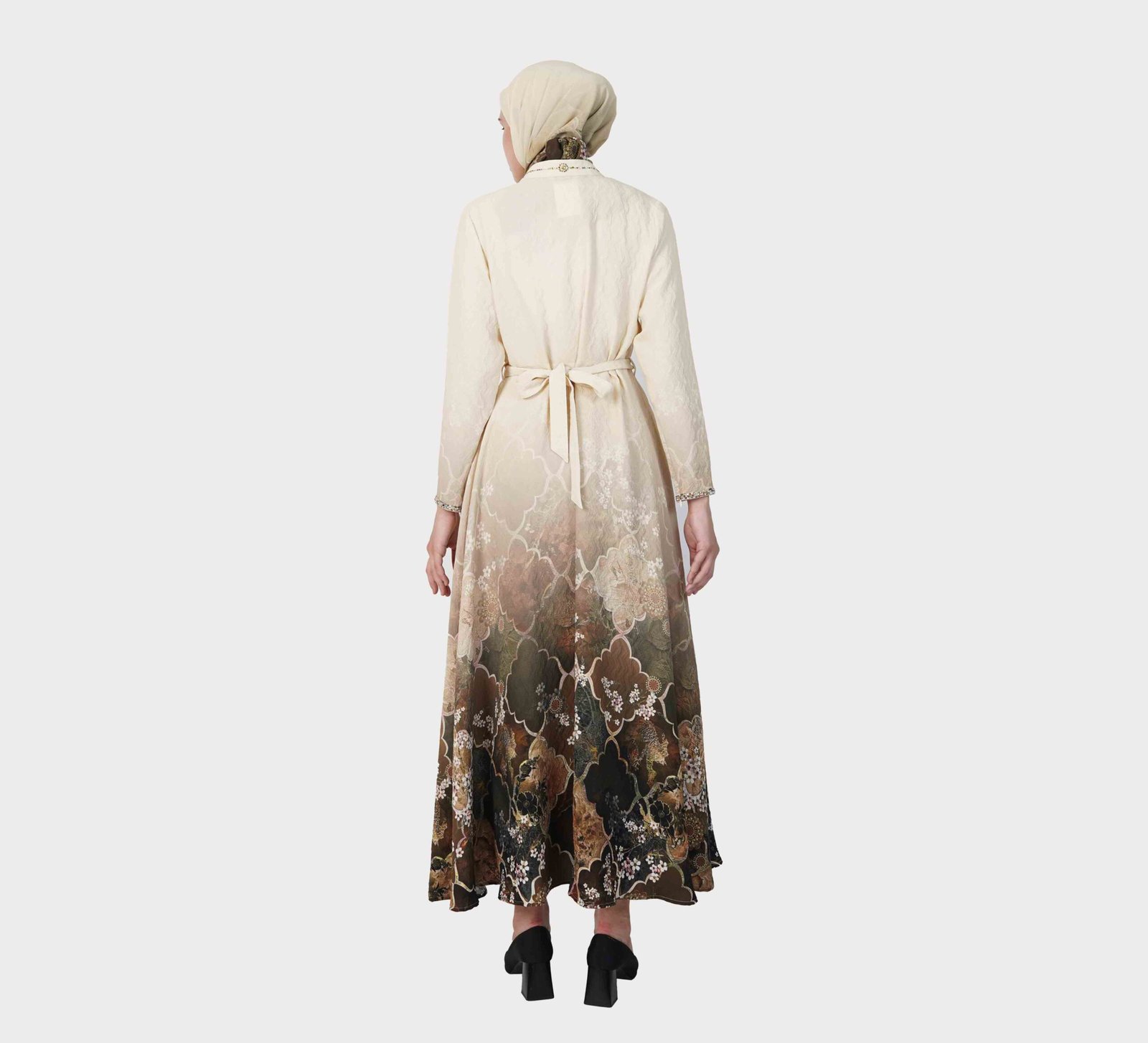 Hikmat-Abaya-A3062-Beige-3