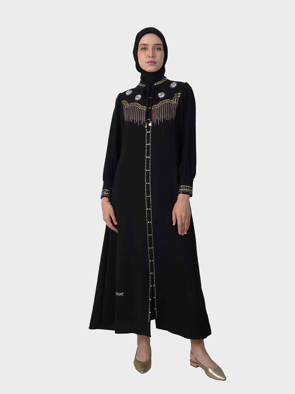 Hikmat-Abaya-A4585-Black-1