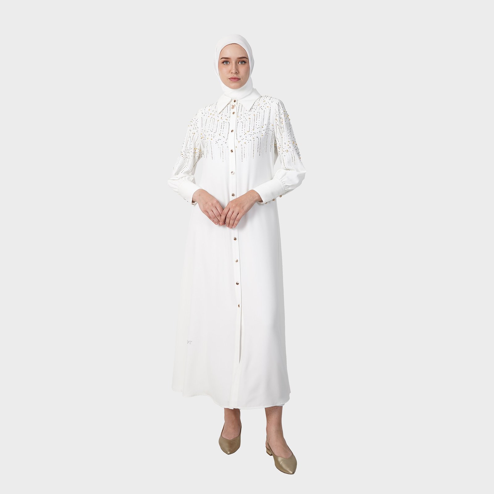 Hikmat-Abaya-A5811-White-1