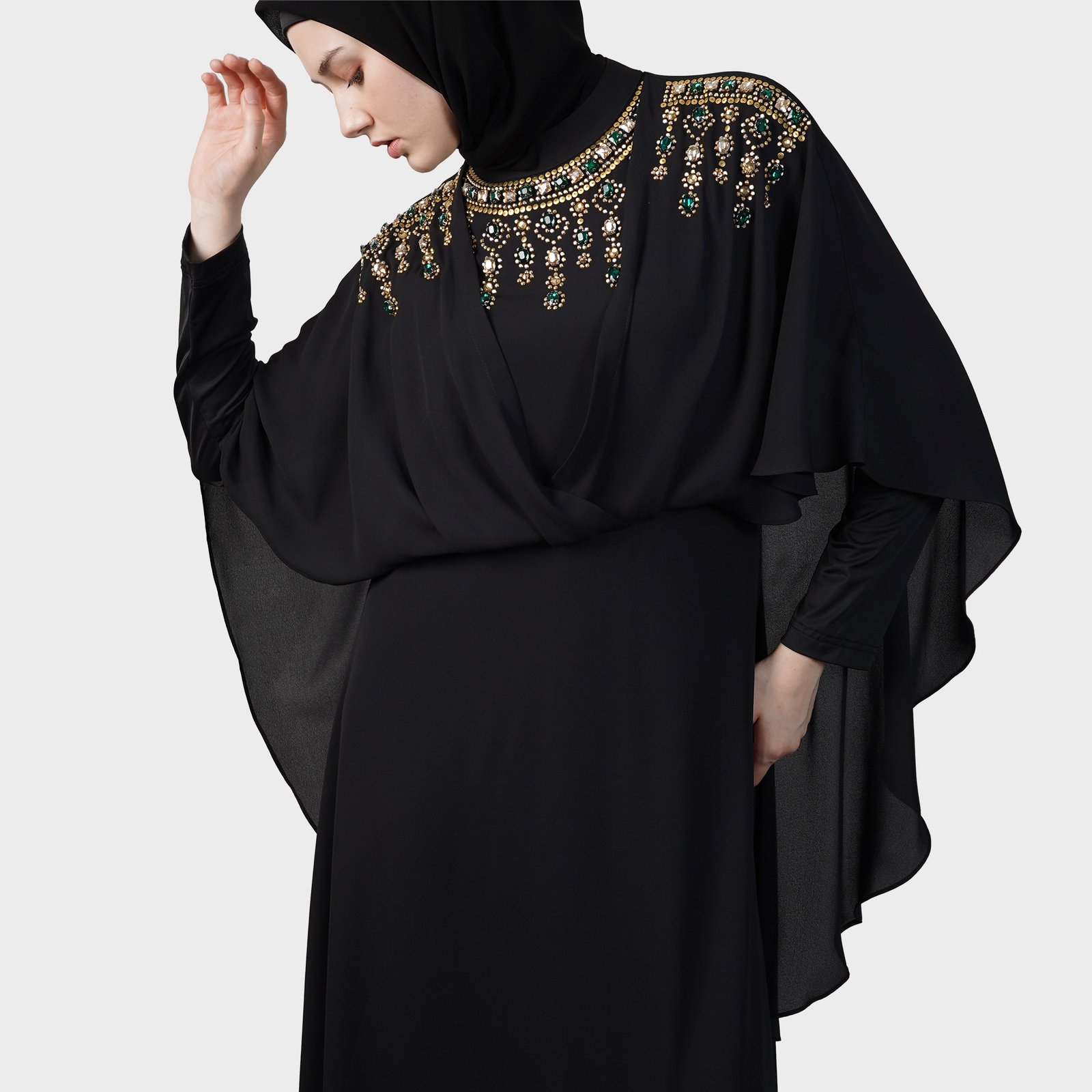 Hikmat-Abaya-EA3495-Black-3