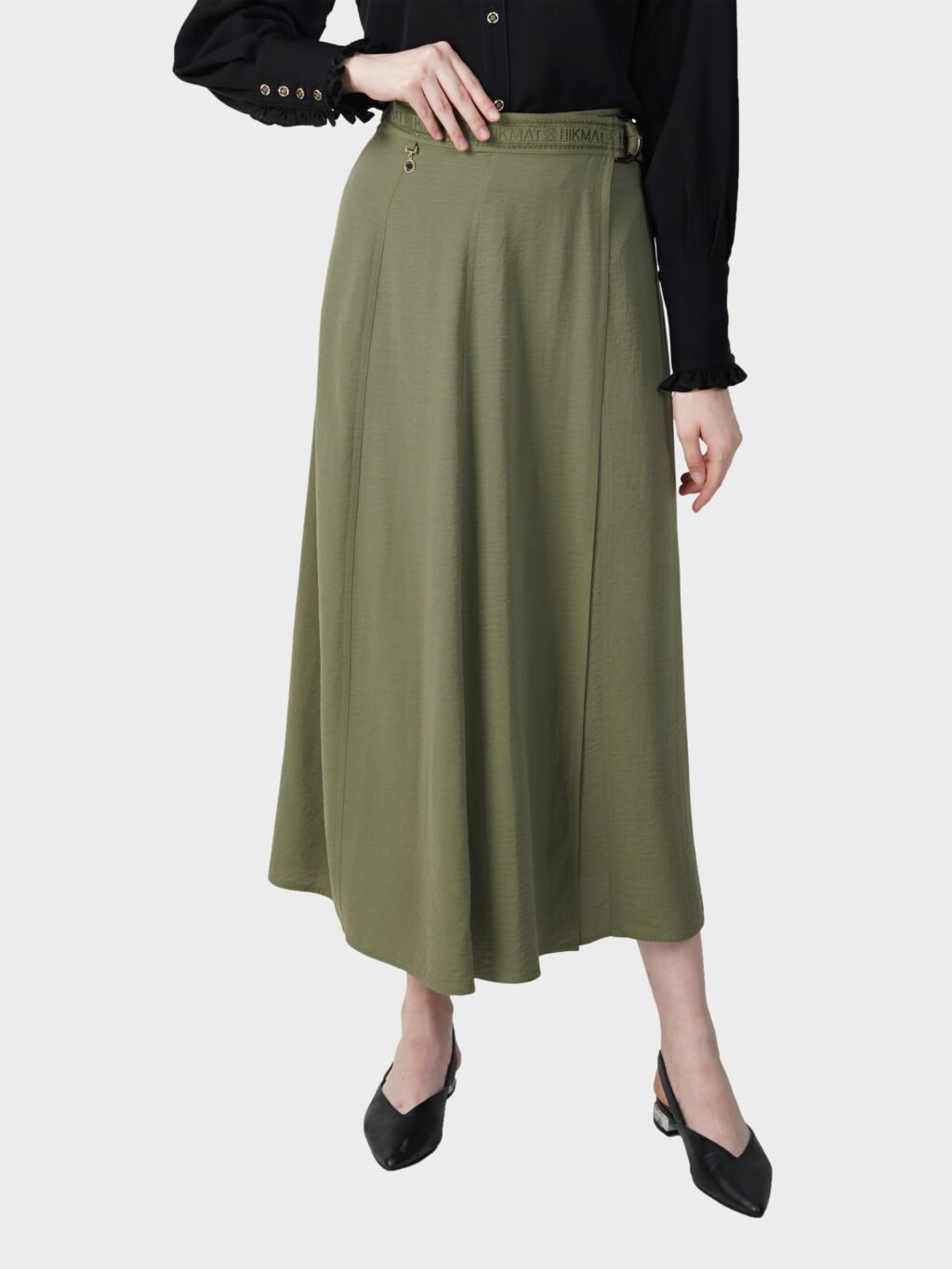 Hikmat-Skirt-SK5513-Green-3