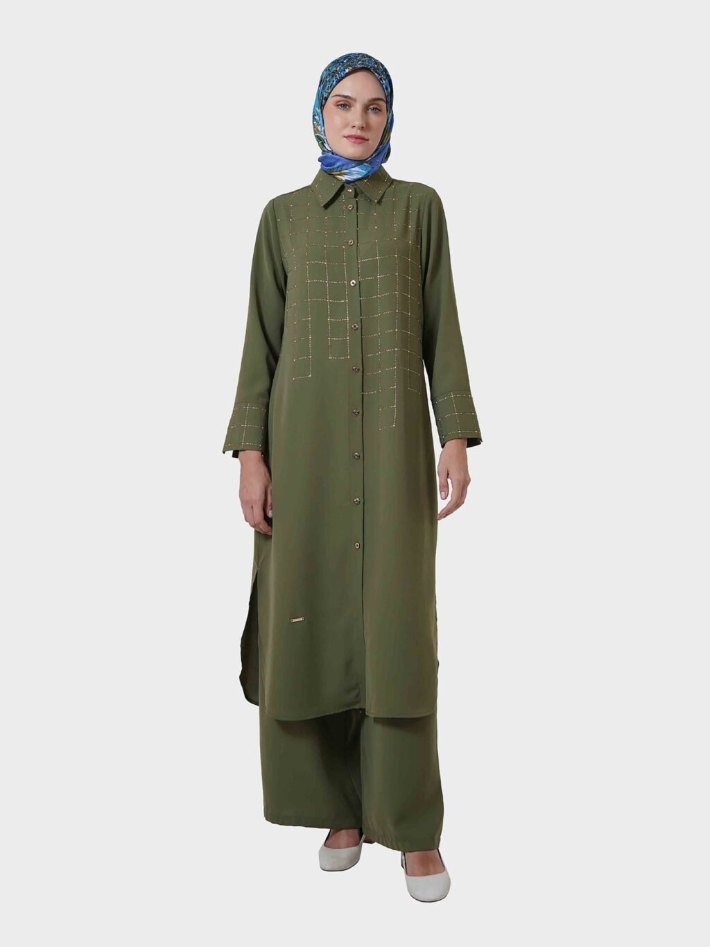 Hikmat-Suits-U8834-Green-1